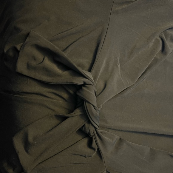 MNG black shirtsleeves jumpsuit size S. 96%polyester 4%elastane.-waist  25-26 - Picture 6 of 7